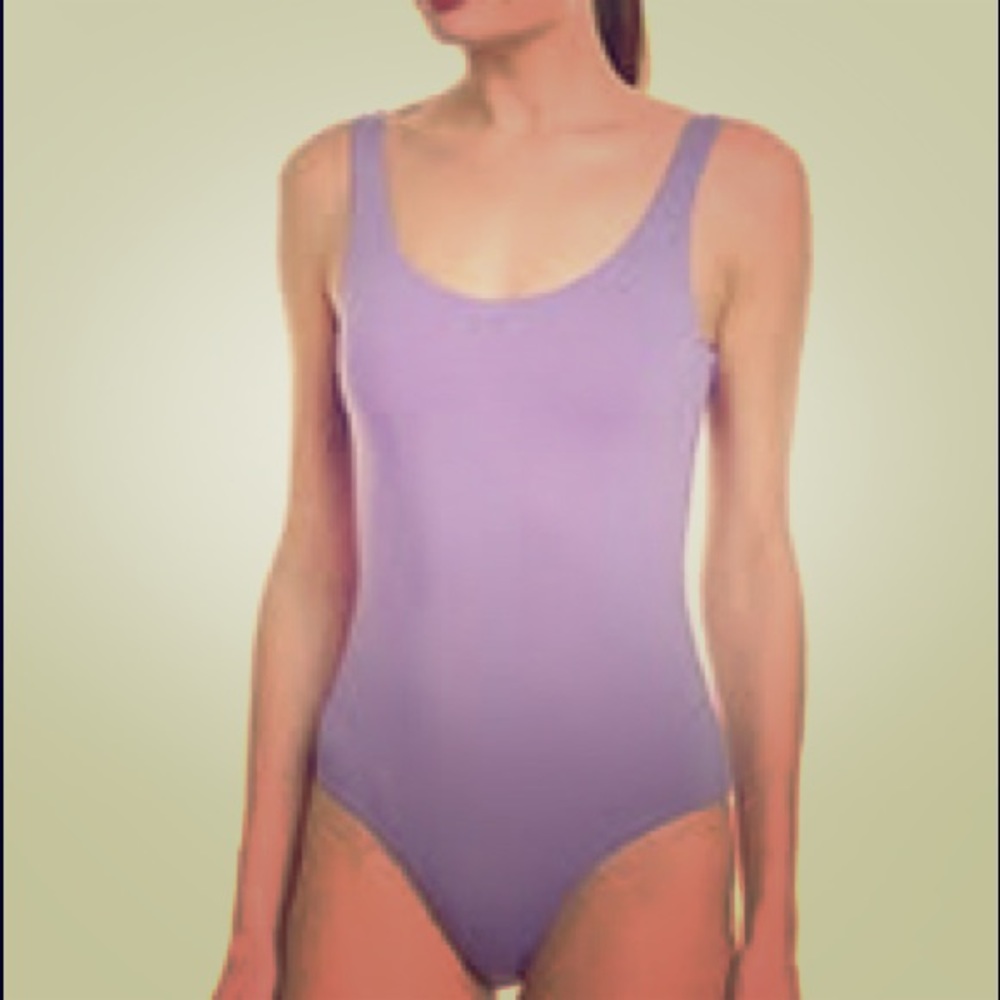 Onia Purple Bathing Suit